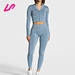 crop zip jacket
